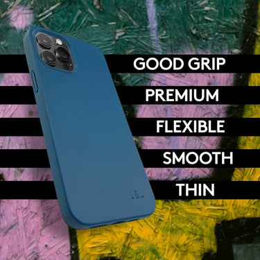 Biodegradable iPhone 12 Pro Max Case - Deep Blue - Loam & Lore